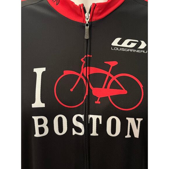 LG LOUIS GARNEAU Cycling Jersey-I CYCLE BOSTON-Urban Adventures-Mens Size XXXL - Picture 3 of 10